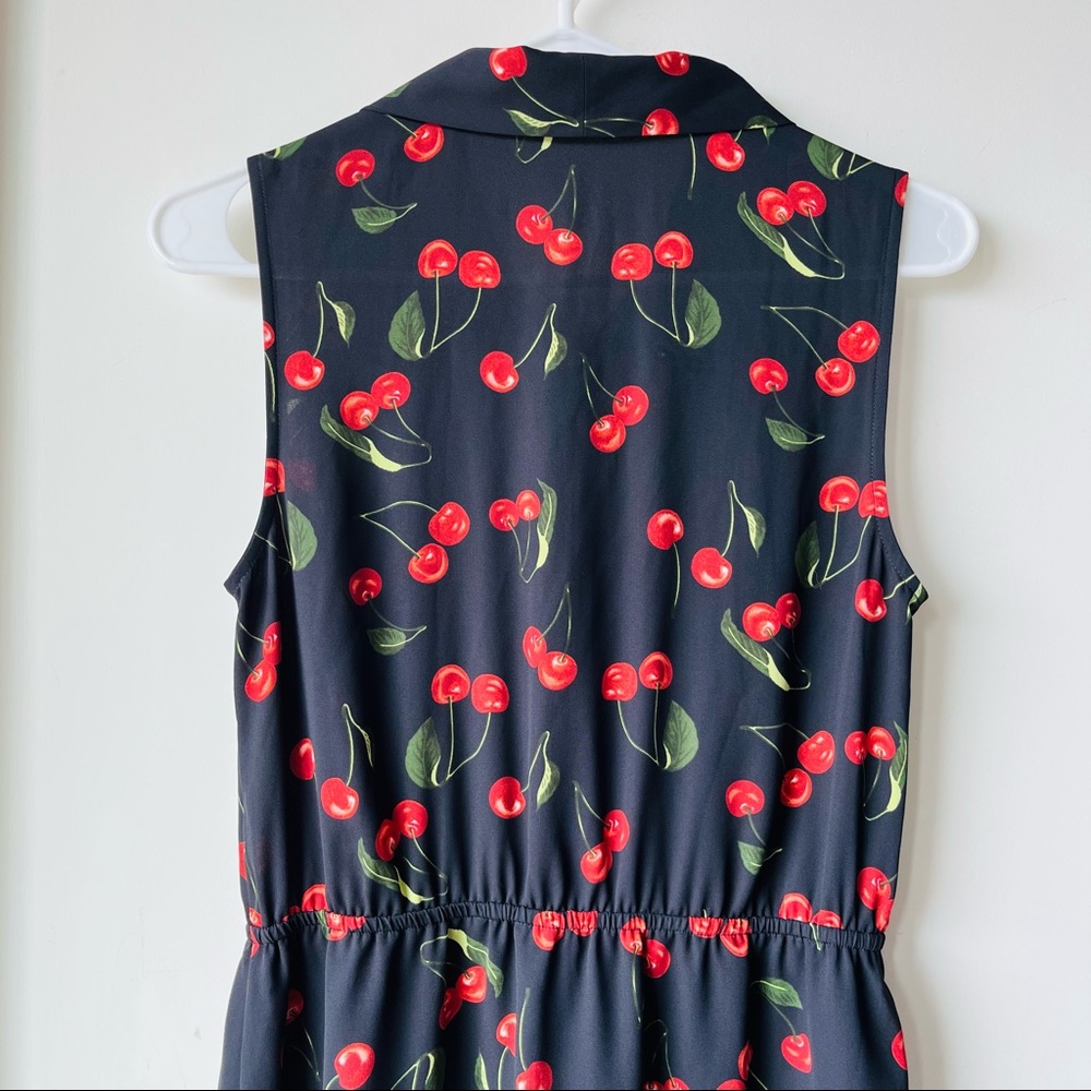 🔥Sales - Aritzia Sunday Best Veronica Dress Slvls Cherry - Size S - Picture 7 of 13